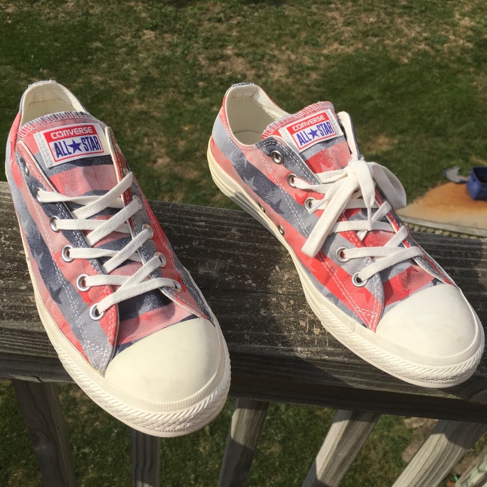 Converse Chuck Taylor Stars and Stripes USA Shoes